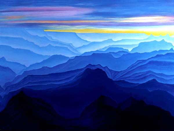 Grand Canyon oil painting Zoras Garden Lore Stephan