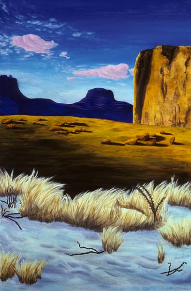 Nankaweap Canyon oil painting Zoras Garden Lore Stephan